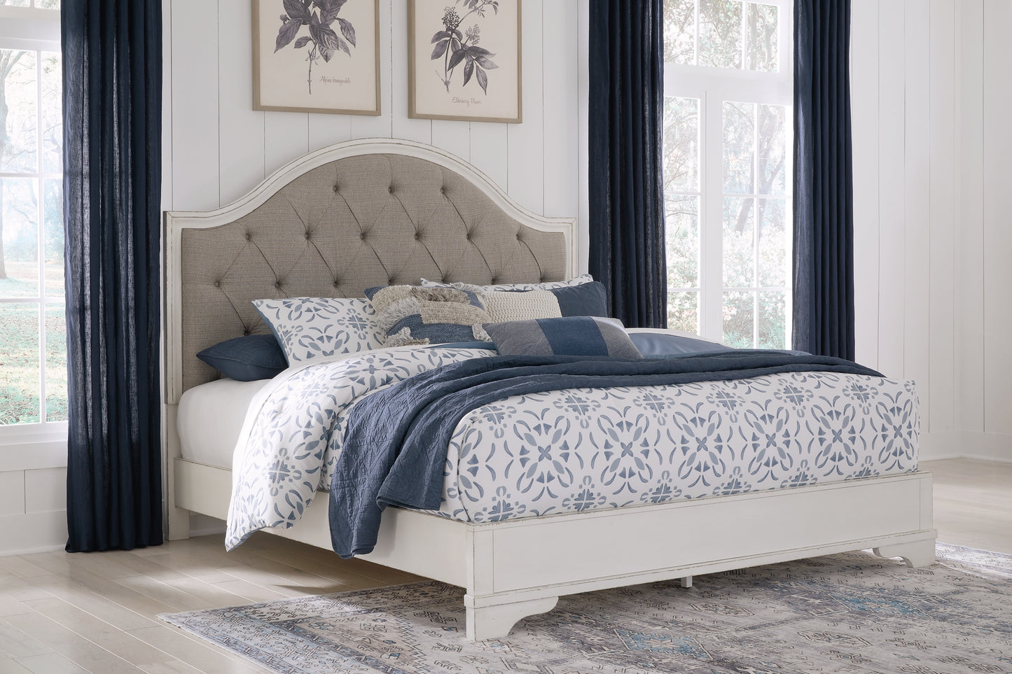 Blendon  Upholstered Panel Bed