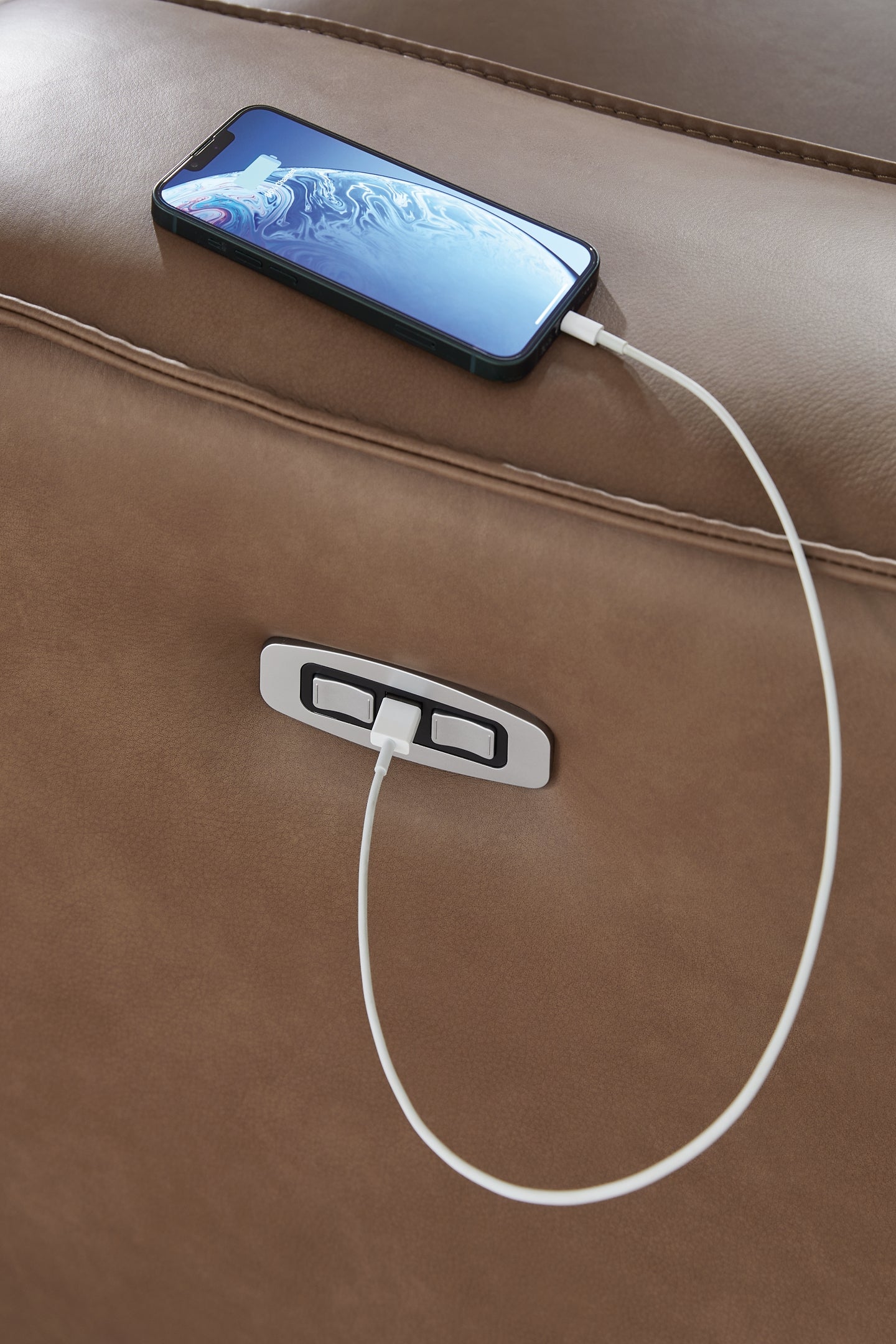 DeepWakes PWR REC Loveseat/CON/ADJ HDRST