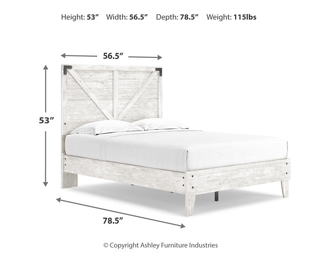 Ashley Express - Shawburn Crossbuck Panel Platform Bed