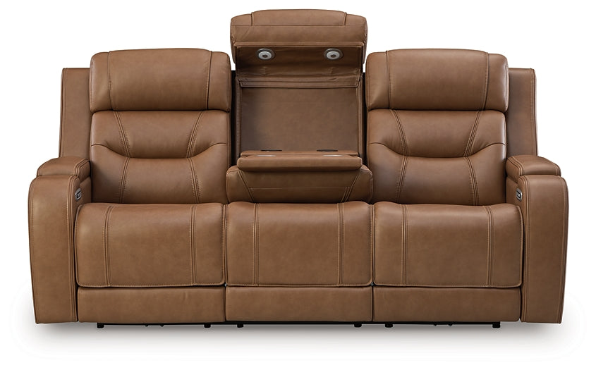 Knightington PWR REC Sofa w/Audio Seating