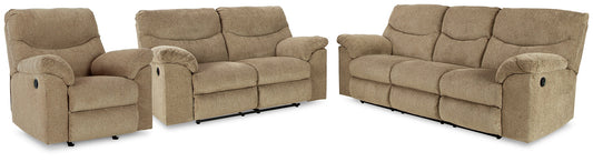 Sofa, Loveseat and Recliner