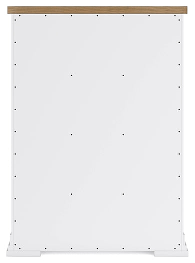 Ashbryn California King Panel Storage Bed with Mirrored Dresser and Chest