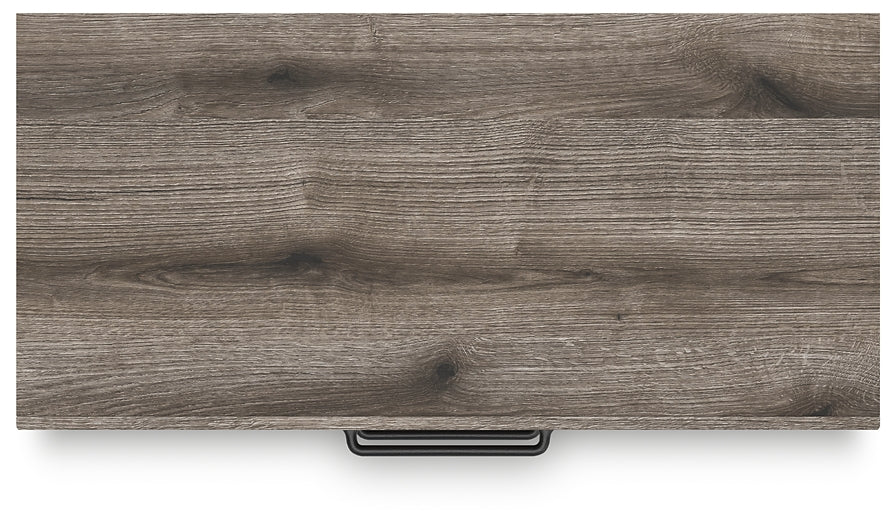 Graystorm Twin Panel Storage Bed with Mirrored Dresser, Chest and Nightstand