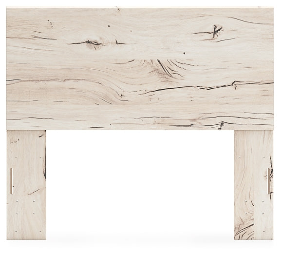 Lawroy Full Panel Headboard with Mirrored Dresser, Chest and Nightstand