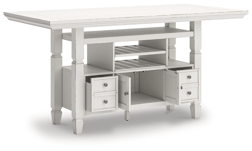 Robbinsdale Counter Height Dining Table and 4 Barstools