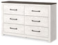 Gerridan Six Drawer Dresser