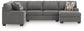 Newellen 3-Piece Sectional with Chaise