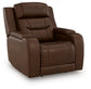 Knightington Power Recliner w/Audio Seating