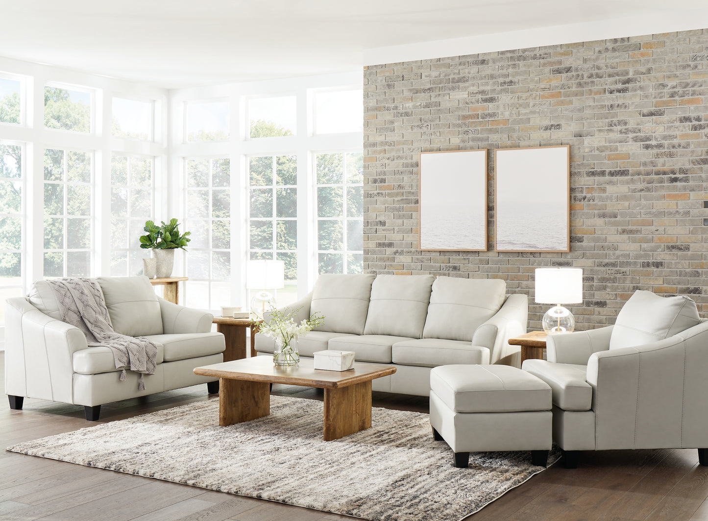Sofa, Loveseat, Chair and Ottoman