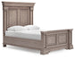 Blairhurst Queen Panel Bed with Mirrored Dresser, Chest and Nightstand