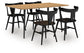 Ashley Express - Gretlynn Dining Table and 4 Chairs