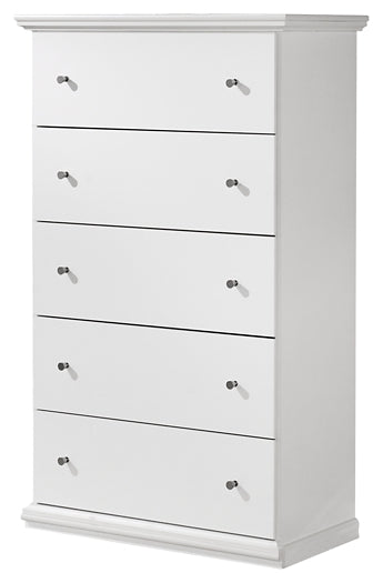 Bostwick Shoals Queen Panel Bed with Mirrored Dresser and Chest