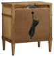 Sharlance King Upholstered Panel Bed with Mirrored Dresser, Chest and Nightstand