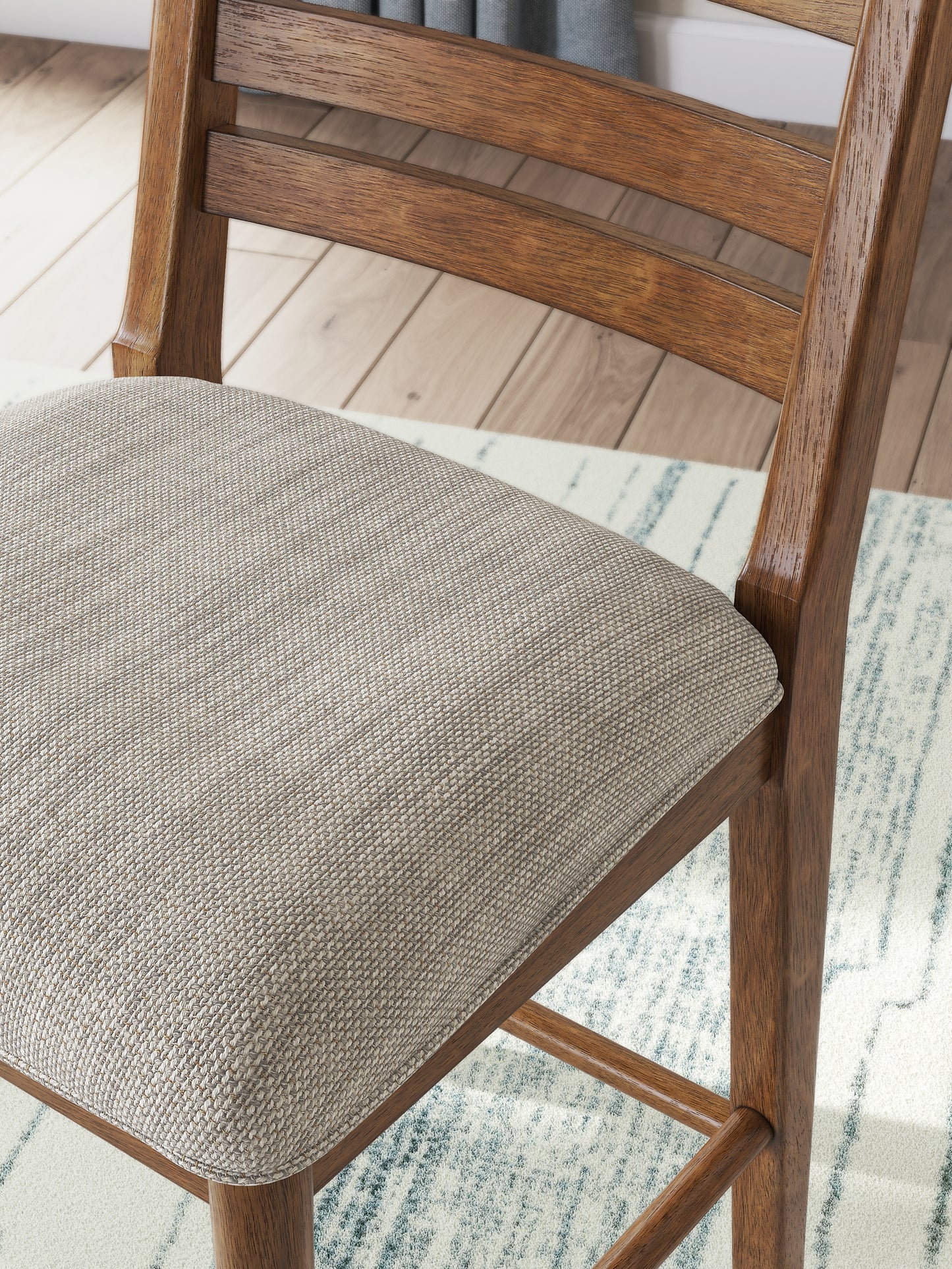 Greddinton Counter Height Dining Table and 6 Barstools